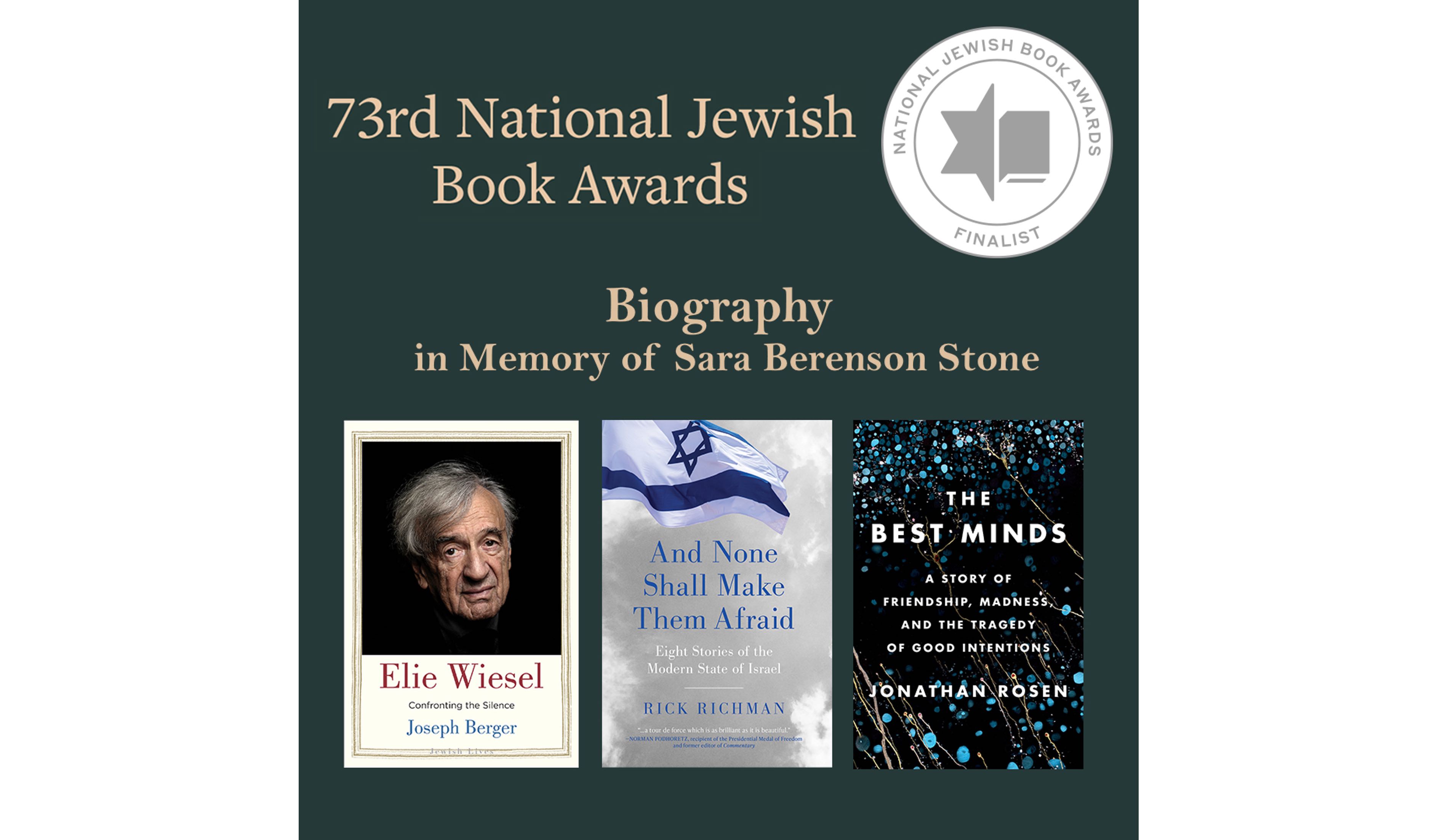 National Jewish Book Award Finalist (2023) – Rick Richman